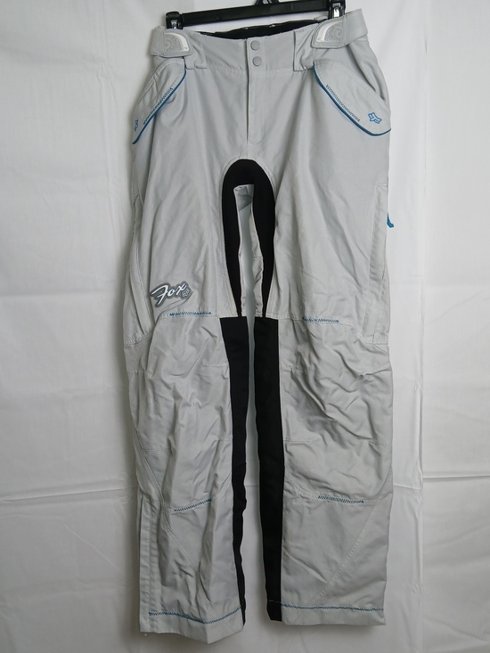 Fox Pants - Fox Racing Dakota Pants for Women - Light Gray - Size 7/8